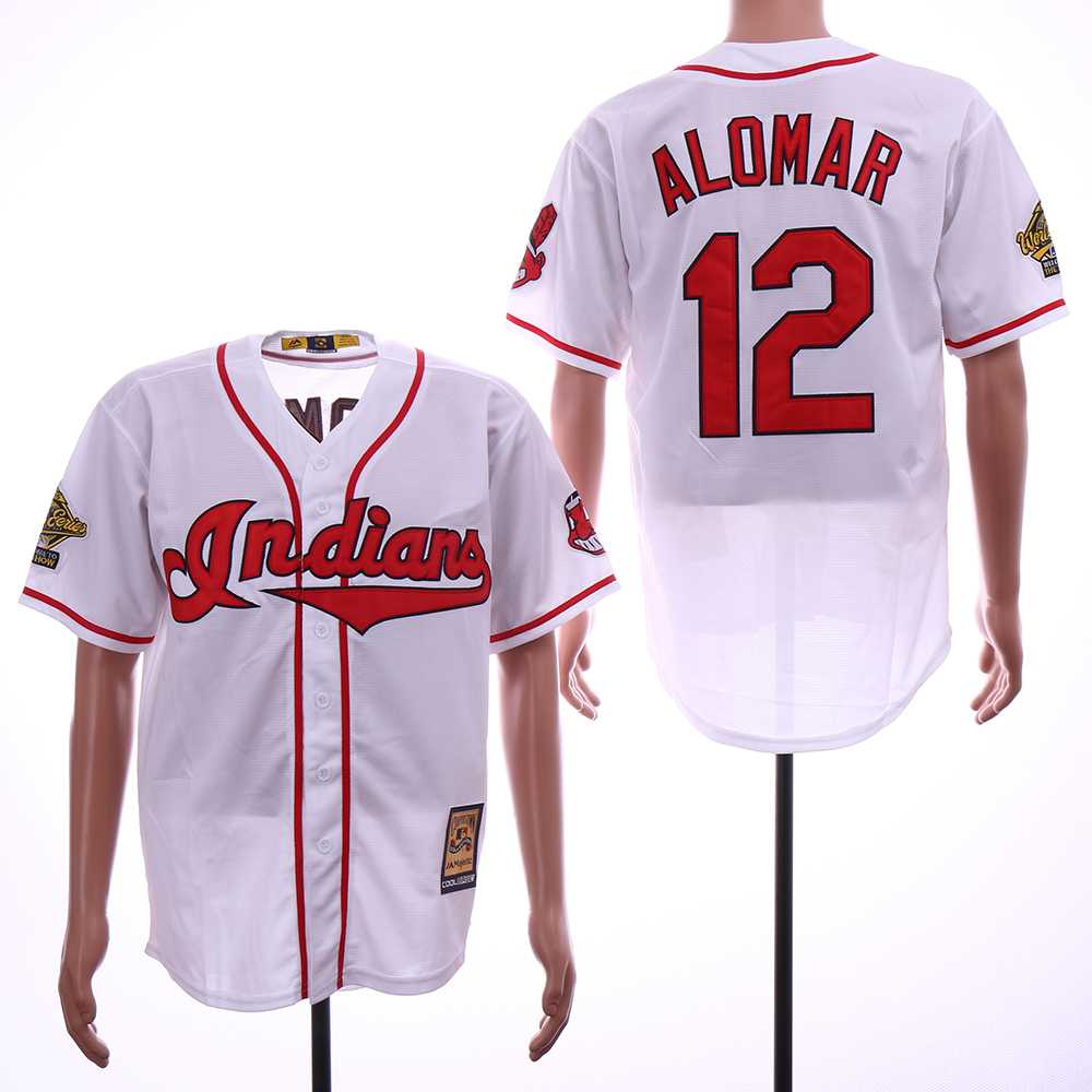 Indians 12 Roberto Alomar Cooperstown Collection Cool Base Jersey Dzhi,We sell and wholesale Indians 12 Roberto Alomar Cooperstown Collection Cool Base Jersey Dzhi on line form chian!